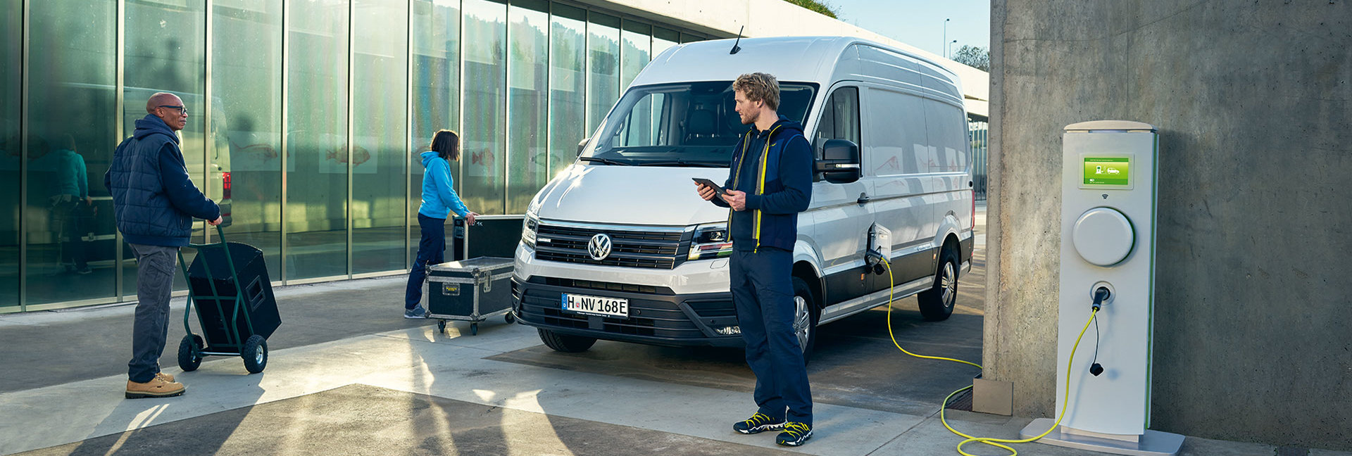 VW e-Crafter bei Borgmann Krefeld VW e-Crafter bei Borgmann Krefeld