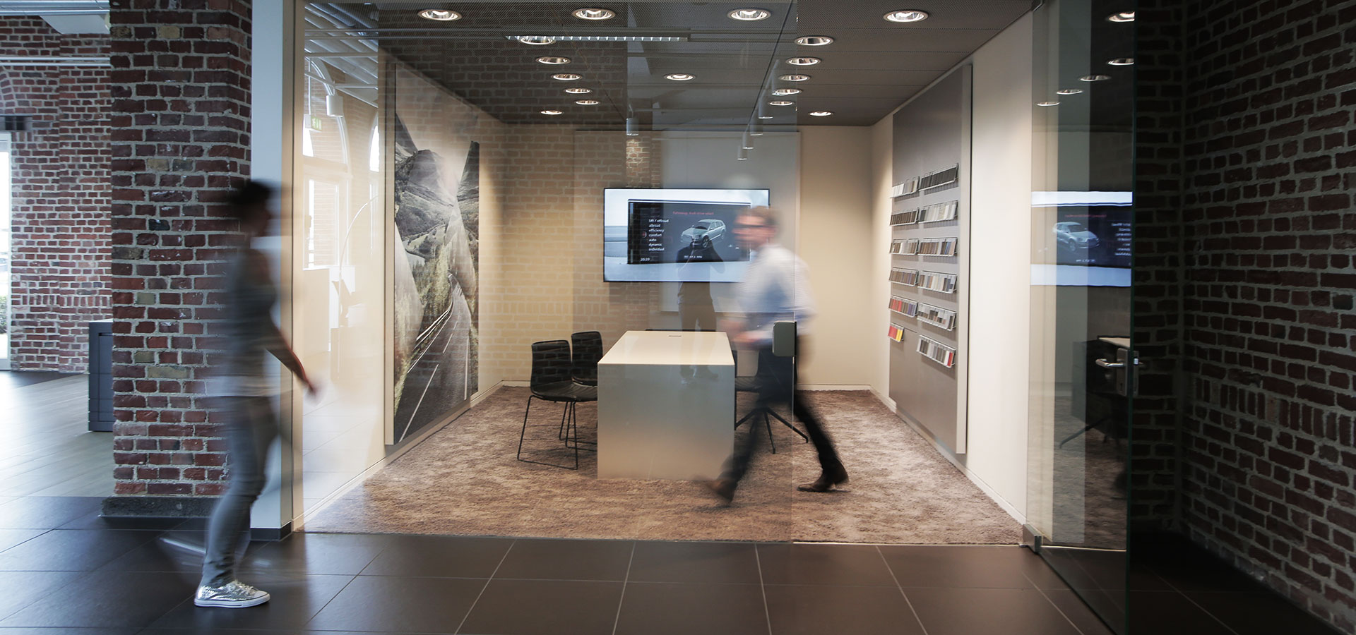 Die Private Customer Lounge bei Audi Borgmann Krefeld Die Private Customer Lounge bei Audi Borgmann Krefeld