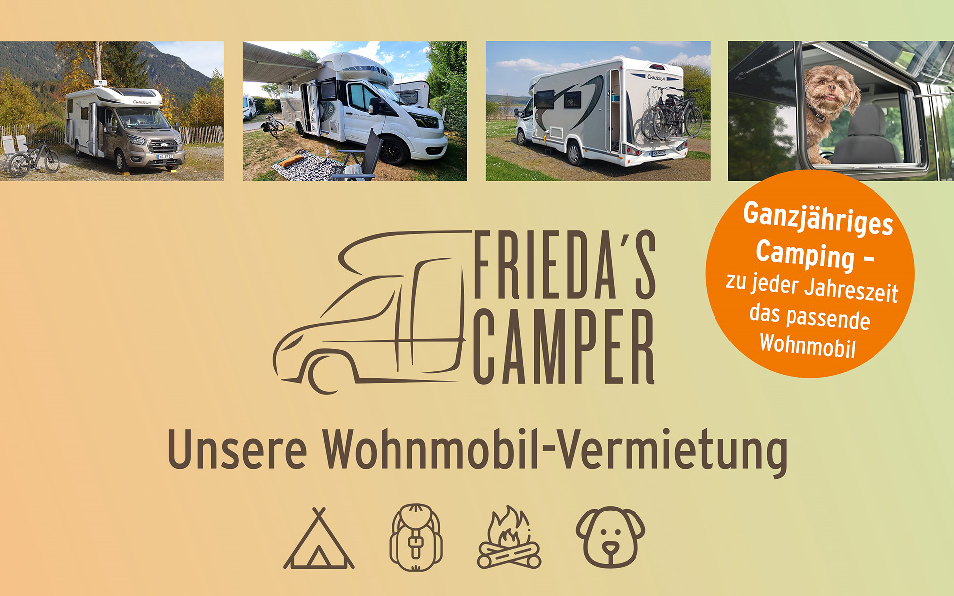 Frieda's Camper: Unsere Wohnmobil-Vermietung Frieda's Camper: Unsere Wohnmobil-Vermietung