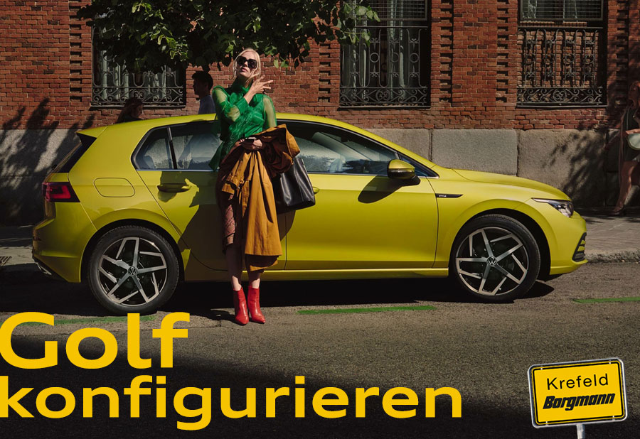 Neuwagen-Konfigurator Golf bei Borgmann Krefeld Neuwagen-Konfigurator Golf